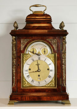 Musical Bracket Clock by Robert Henderson, circa 1770. Raffety Ltd.