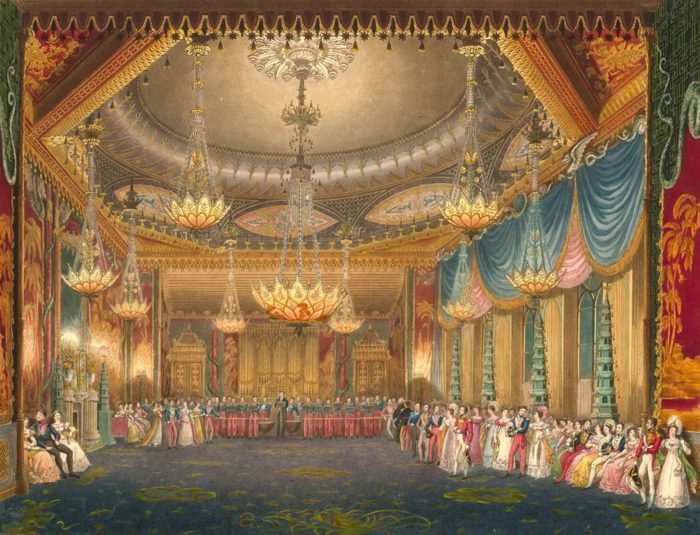 The Music Room at Brighton Pavillion.