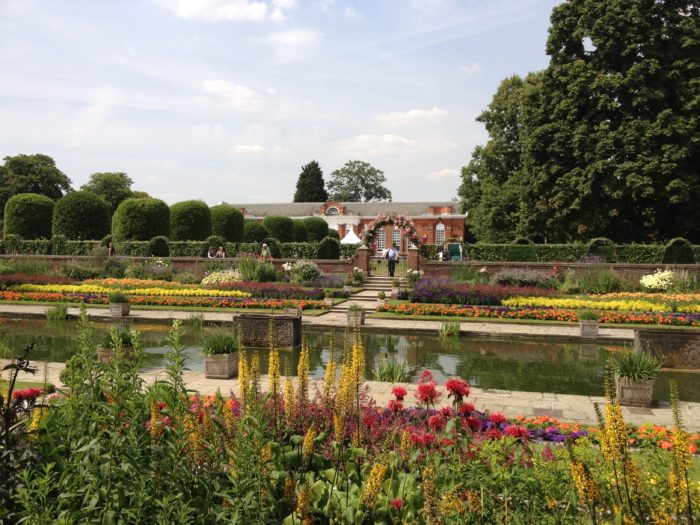 View of the Gardens and Orangery, Kensington Palace. photo by Tara Draper-Stumm