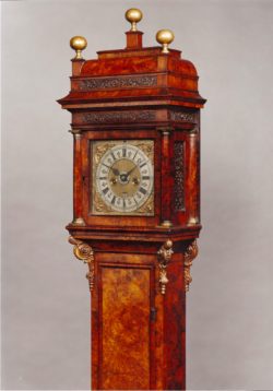 A rare miniature longcase clock by Christopher Gould. Raffety Antique Clocks