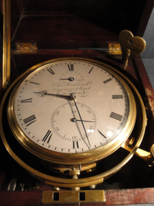 Marine Chronometer, circa mid-nineteenth century by Charles Wieland, Commercial Road, Limehouse. Raffety Antique Clocks