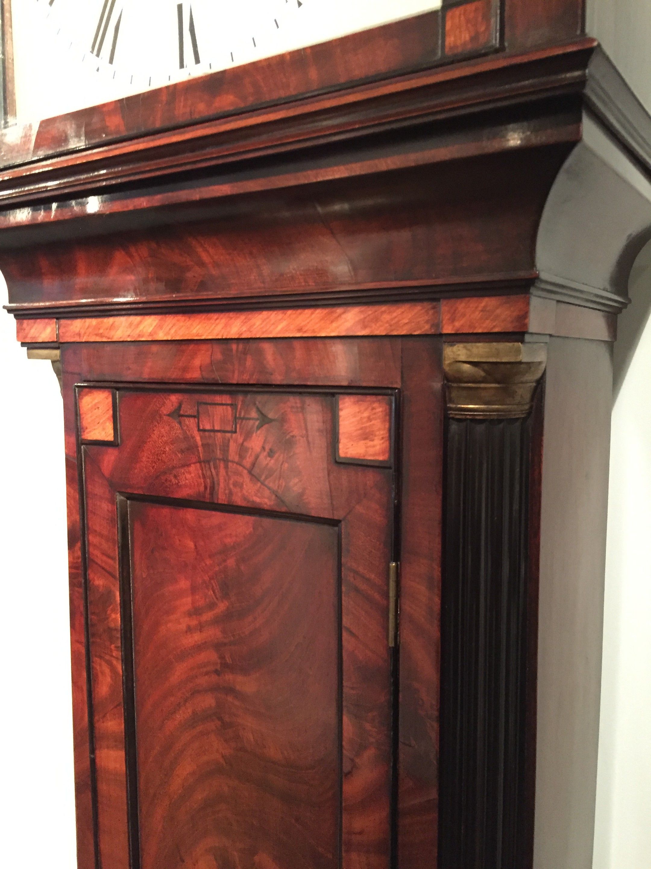 A longcase clock by Barwise of London